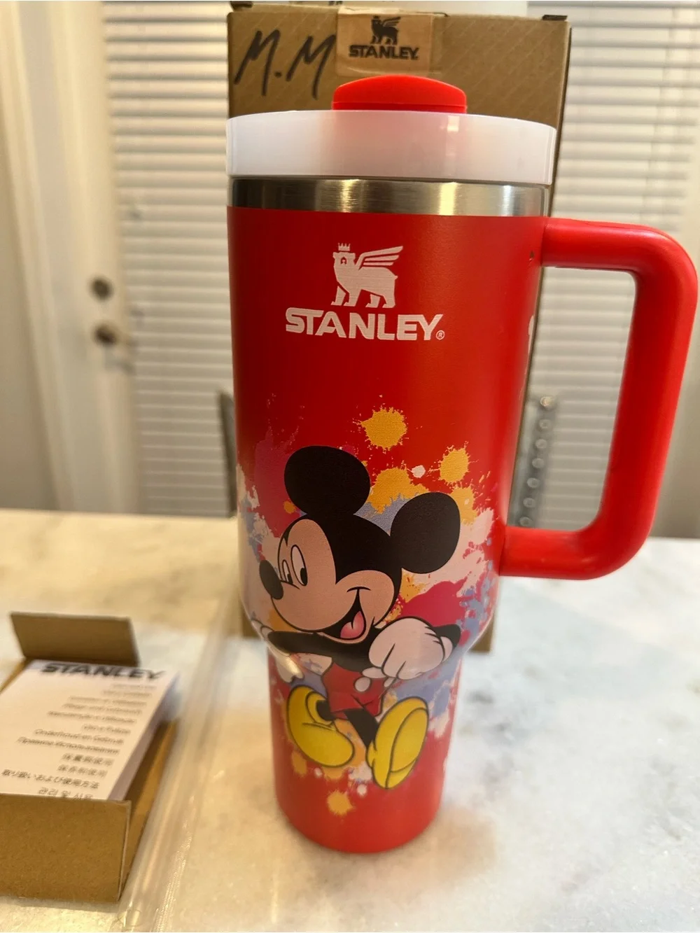 Stanley Disney Mickey Mouse Red 40oz Quencher H20 Tumbler - Picture 8 of 14